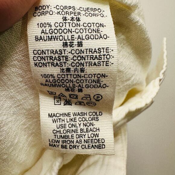 Free People Off White Women’s Tie Waist Pleated Shorts - Picture 7 of 7